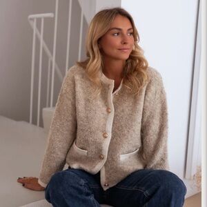 Easy Clothes Boucle Chanel-style sweater cardigan charlior